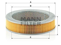 Ilmansuodatin MANN-FILTER C 2339