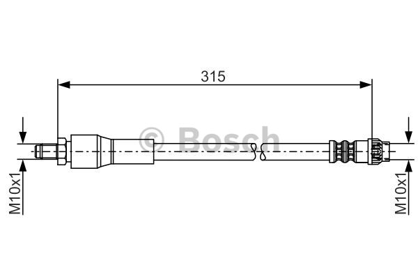 Jarruletku BOSCH 1 987 476 032