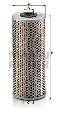 Suodatin, työhydrauliikka MANN-FILTER H 957/1