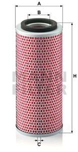 Ilmansuodatin, HYUNDAI GALLOPER I, GALLOPER II, H100 Buss, H100 Flak/chassi, H100 Skåp, PORTER Flak/chassi, PORTER Skåp, 28113-44000, 28