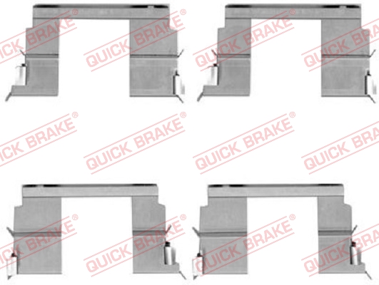 Tarvikesarja, jarrupala QUICK BRAKE 109-1783