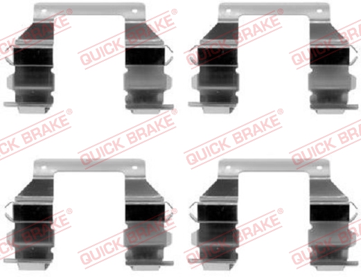 Tarvikesarja, jarrupala QUICK BRAKE 109-1103