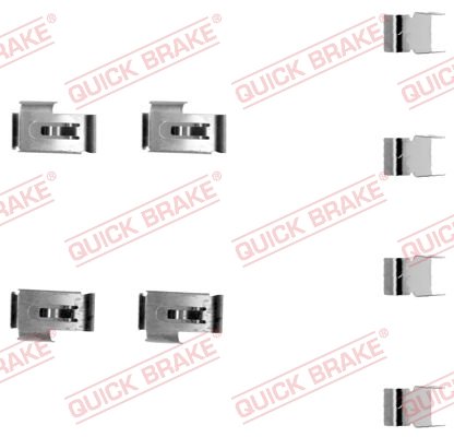 Tarvikesarja, jarrupala QUICK BRAKE 109-1198