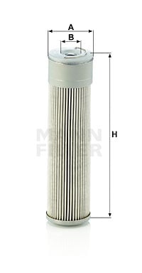 Suodatin, työhydrauliikka MANN-FILTER H 724/3