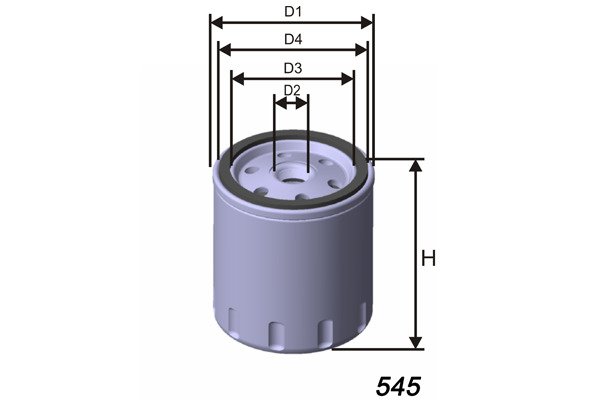 Öljynsuodatin MISFAT Z401