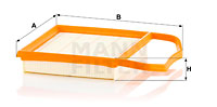 Ilmansuodatin MANN-FILTER C 21 020