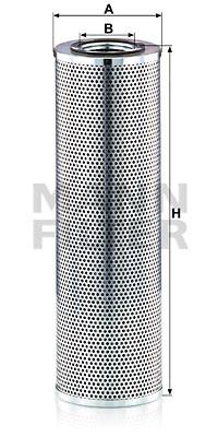 Suodatin, työhydrauliikka MANN-FILTER HD 12 113