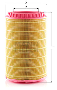 Ilmansuodatin MANN-FILTER C 38 3062