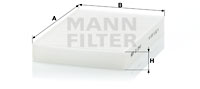 Raitisilmasuodatin MANN-FILTER CU 2945