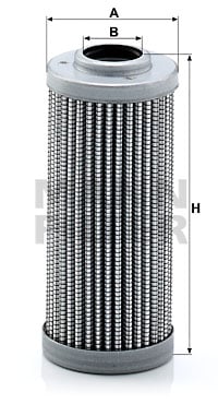 Suodatin, työhydrauliikka MANN-FILTER HD 57/18
