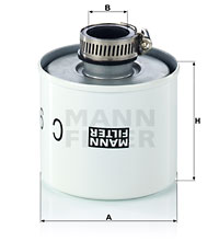 Suodatin, kampikammiotuuletus MANN-FILTER C 9004