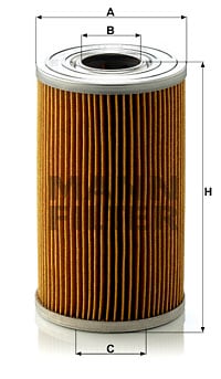 Hydrauliikkasuodatin, ohjaus MANN-FILTER H 931/4