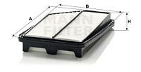 Ilmansuodatin MANN-FILTER C 31 005
