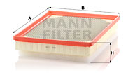 Ilmansuodatin MANN-FILTER C 36 172