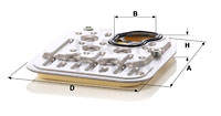 Hydrauliikkasuodatin, automaattivaihteisto MANN-FILTER H 20 002 KIT