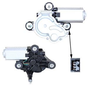 Pyyhkijän moottori, Takana, FIAT IDEA, LANCIA MUSA, YPSILON, 51746121, 51848464