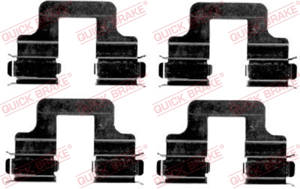 Tarvikesarja, jarrupala QUICK BRAKE 109-1606