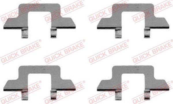 Tarvikesarja, jarrupala QUICK BRAKE 109-1242