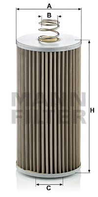 Suodatin, työhydrauliikka MANN-FILTER H 816/1