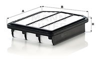 Ilmansuodatin, KIA CARENS Minibus, minivan II, CARENS Minibus, minivan III, MAGENTIS, 281132G300