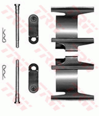 Tarvikesarja, jarrupala TRW PFK298