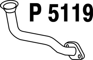 Pakoputki, Edessä, RENAULT LAGUNA I, LAGUNA Grandtour I, 7700832475