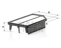 Ilmansuodatin MANN-FILTER C 26 033