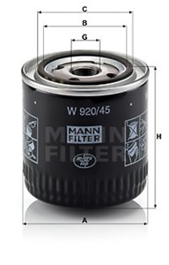 Öljynsuodatin, FORD,FORD USA,JEEP,LAND ROVER,MAZDA,MG,ROVER, 25329387, 3652 061, 3904 728, 3W7E 6714AA MC, 4137 784, 4628 534, 5116 166,