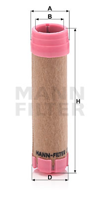 Toisioilmasuodatin MANN-FILTER CF 52/2