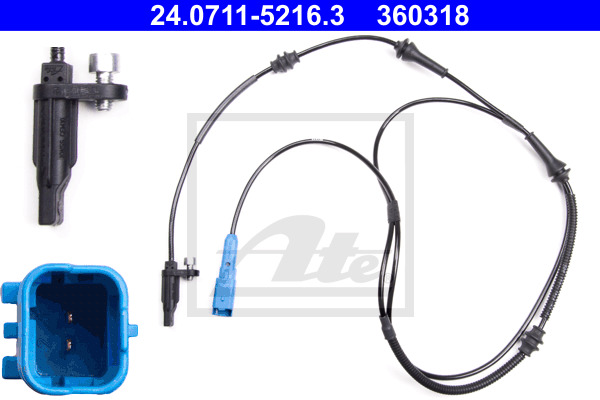 ABS-anturi ATE 24.0711-5216.3