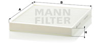 Raitisilmasuodatin MANN-FILTER CU 2757
