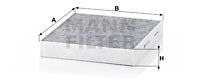 Raitisilmasuodatin MANN-FILTER CUK 2559