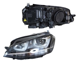 Ajovalo, Oikea, VW GOLF VII, GOLF Variant VII, 5G1 941 752, 5G1 941 754