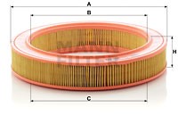 Ilmansuodatin, OPEL,VAUXHALL, 1444 L3, 1498 439, 25062419, 5000 215, 5009 226, 7998710, 834 270, 834257, 834801, 8960570, 90118207, 9315