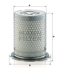 Suodatin, paineilma MANN-FILTER LE 13 014 x
