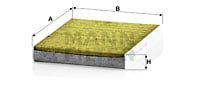 Raitisilmasuodatin MANN-FILTER FP 2335 KIT