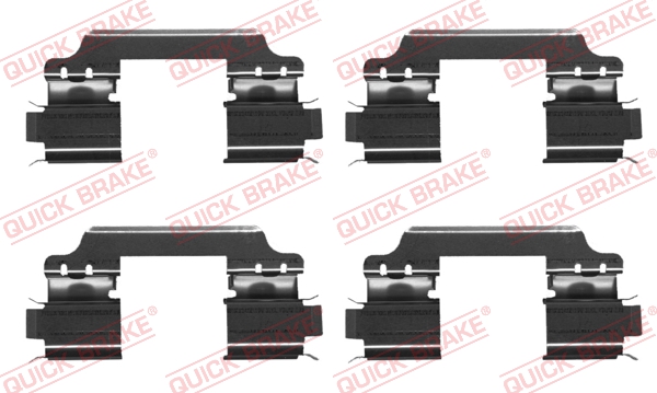 Tarvikesarja, jarrupala QUICK BRAKE 109-1707