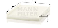 Raitisilmasuodatin MANN-FILTER CU 27 007