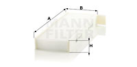 Raitisilmasuodatin MANN-FILTER CU 29 003-2
