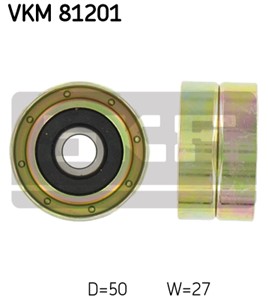 Ohjainrulla, hammashihna, TOYOTA, 13503-10011, 13503-10021