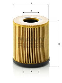 Öljynsuodatin MANN-FILTER HU 816/2 x