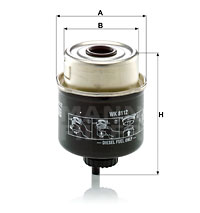 Polttoainesuodatin MANN-FILTER WK 8112