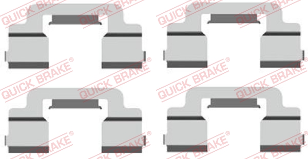 Tarvikesarja, jarrupala QUICK BRAKE 109-1703