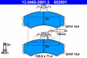Jarrupalasarja, levyjarru, Etuakseli, ALFA ROMEO,CITROËN,FIAT,PEUGEOT, 4248 33, 4250 54, 4251 06, 95 624 970, 95 667 764, 9939028, 99400