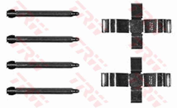 Tarvikesarja, jarrupala TRW PFK234