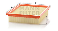 Ilmansuodatin MANN-FILTER C 27 154/1