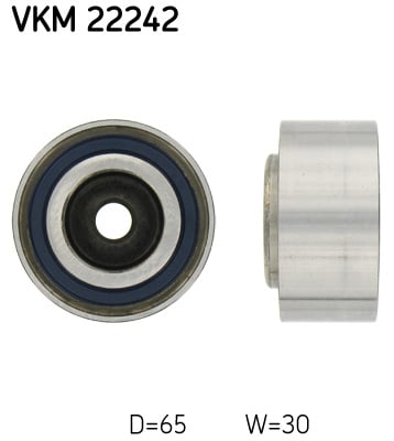Ohjainrulla, hammashihna SKF VKM 22242