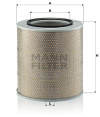 Ilmansuodatin MANN-FILTER C 35 1592