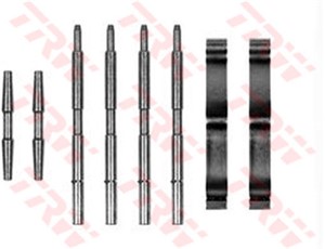 Tarvikesarja, jarrupala, Etuakseli, ALFA ROMEO,IVECO, 0061044000, 61044000, 7551044
