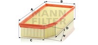 Ilmansuodatin, MERCEDES-BENZ, 611 094 00 04, 611 094 01 04, 611 094 03 04, 613 094 00 04, A 611 094 00 04, A 611 094 01 04, A 611 094 03